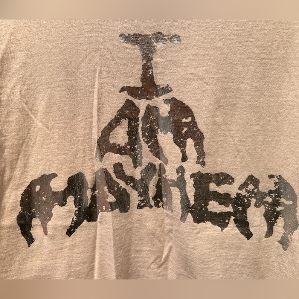 Lady Gaga Coachella 2025 I Am Mayhem Album T-Shirt size Medium